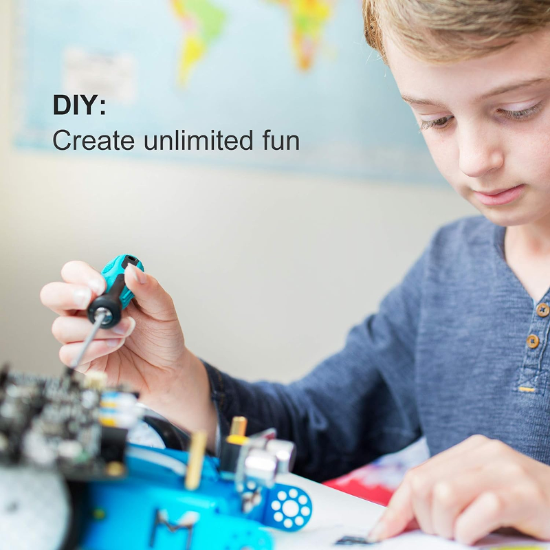 Makeblock mBot Servo Cat, Six Legged Robot, Light and Sound Add-on Pack - Image 4