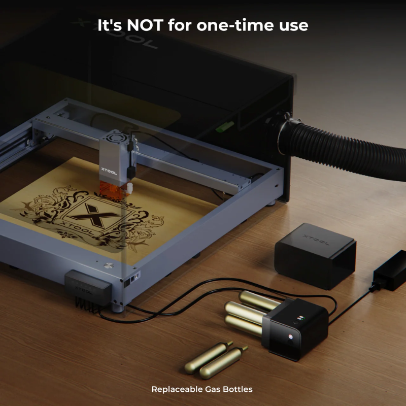 xTool Fire Safety Set: Auto Fire Detection, Fire Extinguishing, Keep Peace of Mind to Engrave - Image 2