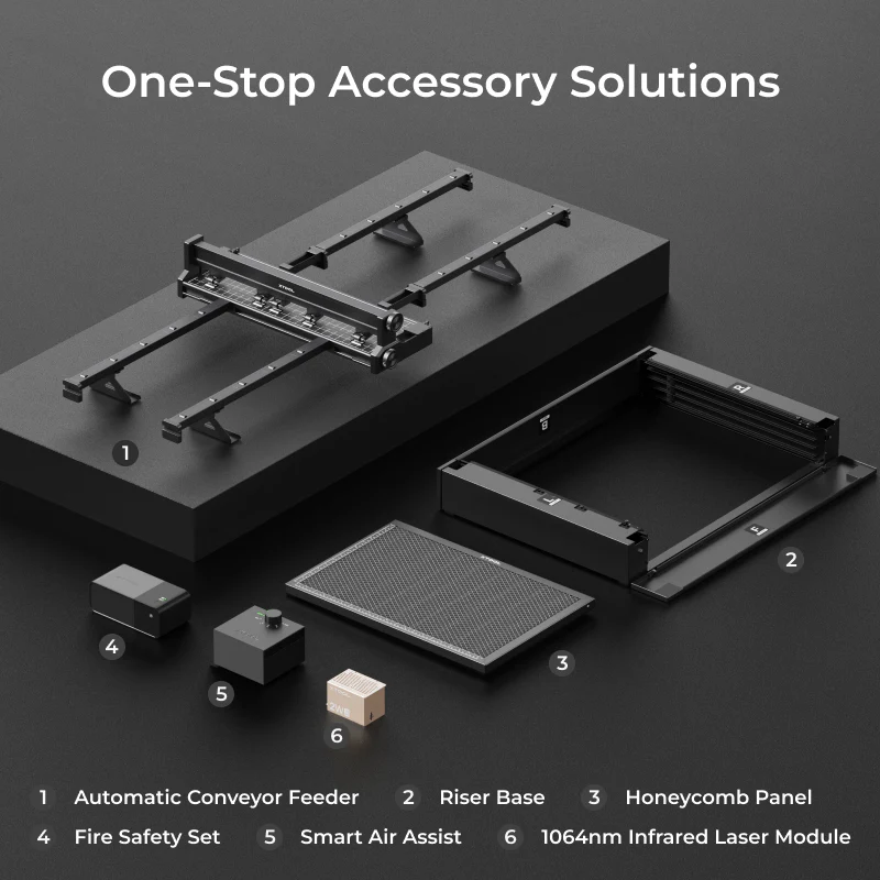 xTool S1 Enclosed Diode Laser Cutter - Image 10