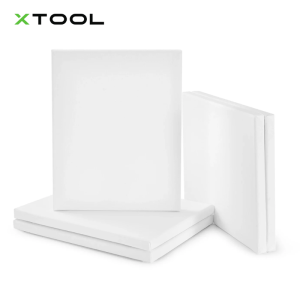 xTool Stretched White Blank Canvas (5pcs) 8″x10″