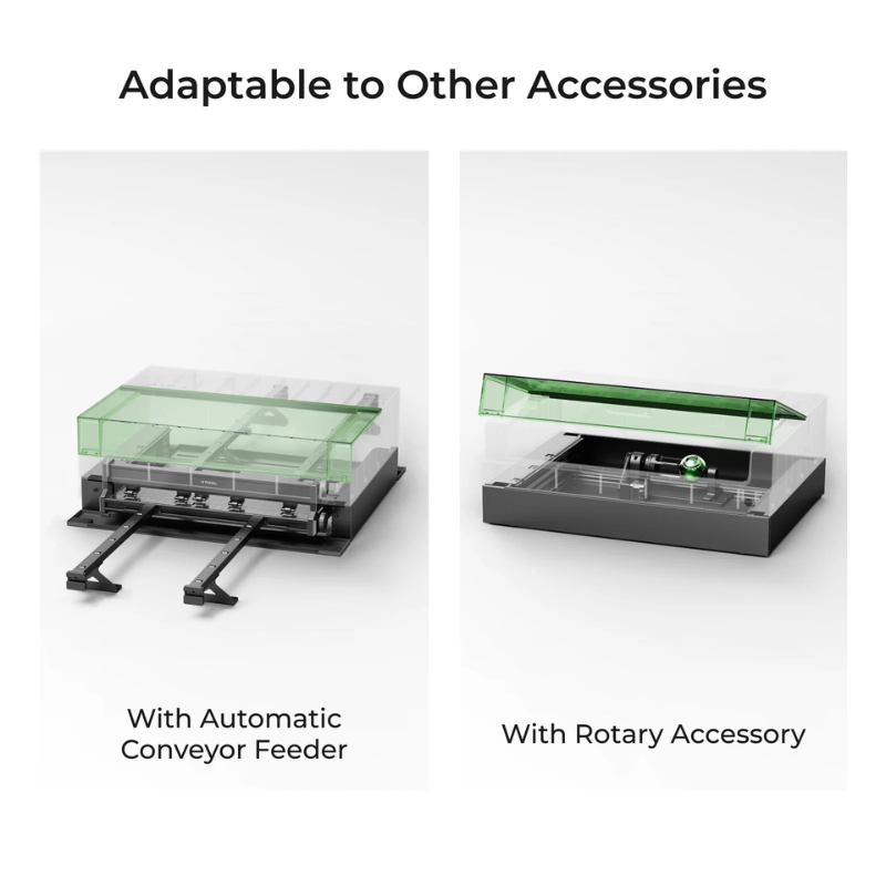 xTool Riser Base and Automatic Conveyor Feeder for S1 - Image 8