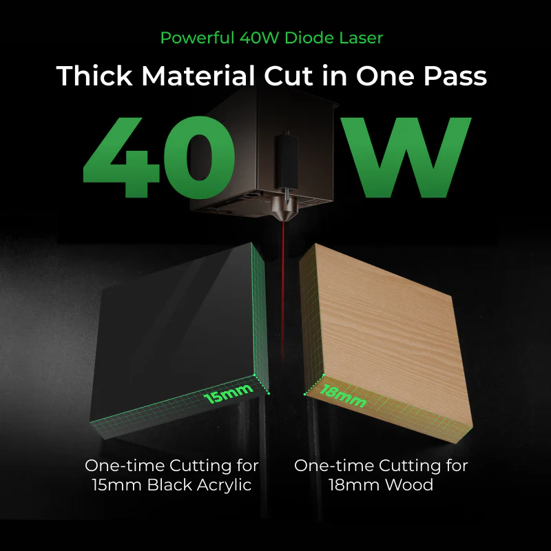xTool S1 Enclosed Diode Laser Cutter - Image 2