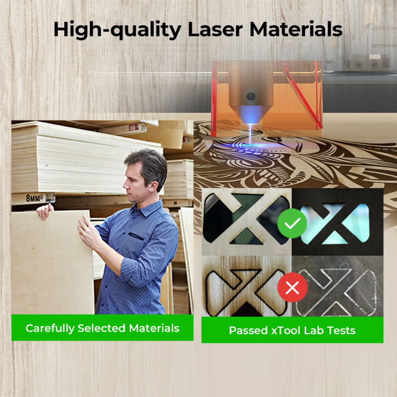 xTool Laser Material Explore Kit (111pcs) - Image 3