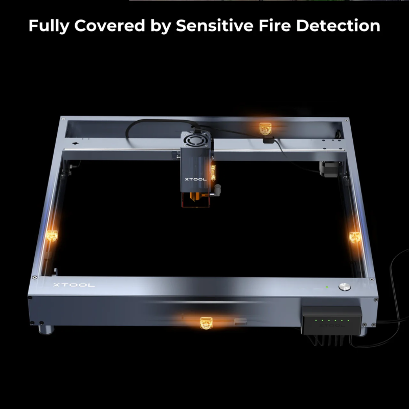 xTool Fire Safety Set: Auto Fire Detection, Fire Extinguishing, Keep Peace of Mind to Engrave - Image 5
